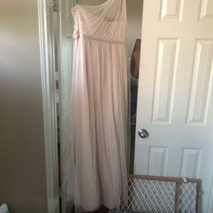 Bridesmaid dress Champaign -Vera wang white